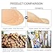 Numola Air Fryer Parchment Paper Liners, 100 Pcs Disposable Papers Liner for Baking, 9 Inch Safe and Non-stick Unbleache Steamer Liner for Microwave, Oven, Steaming Basket