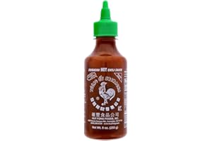 SPICEBRO Huy Fong Sriracha Hot Chili Sauce, 9 Ounce, Pack of 1, 255g