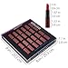 SHANY Lipstick Set of 12 Long-lasting and Moisturizing Creamy Colors with Various Finishes - Cool Kisses