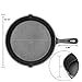 Pre-Seasoned Cast Iron Skillet 3 Piece Set (10, 8 inch & 6 inch Pans) Best Heavy Duty Professional Restaurant Chef Quality Pre Seasoned Pan Cookware For Frying, Saute, Cooking