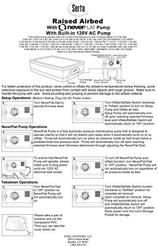 never flat air mattress