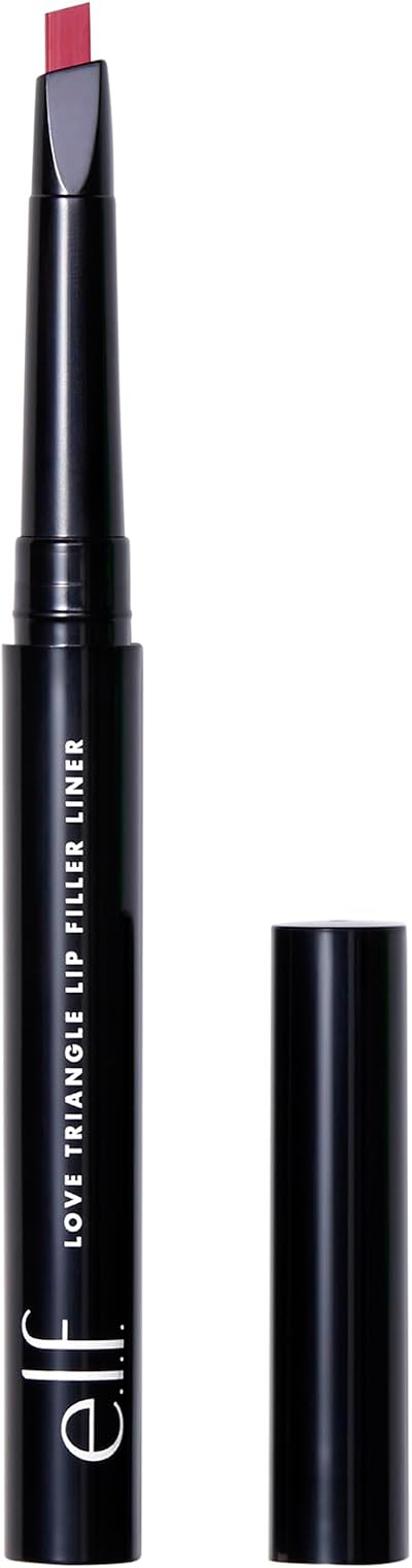 e.l.f. Love Triangle Lip Filler Liner 2-in-1 Lip Liner Pencil Hot Pink