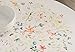 Maison d'Hermine Table Cloth Round Table 100% Cotton Tablecloth for Dining Room, Farmhouse, Home, Hotel, Parties & Wedding - Ideal for Easter Decorations Spring & Summer (Colmar, 63