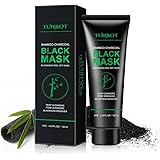 Tunbot Blackhead Removal Mask 120ML Pull-Off Bamboo Charcoal Mask deeply cleans blackhead dirt and purifies pores for men and