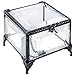 Clear Beveled Glass Jewelry Box – Iridescent Keepsake Box with Hinged Lid, Decorative Feet, Perfect for Wedding, Anniversary, and Special Occasions