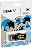 EMTEC Click 8 GB USB 2.0 Flash Drive, Batman