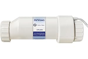 AIRVOWS Salt Cell T3 Series Compatible with Hayward T3 Cell,3 Years Customer Service,Cuts Chlorine Costs by 50%,Up to 15,000 Gallon Pools,Compatible with AquaRite,SwimPxxx,ProLogxx,AquaPlus