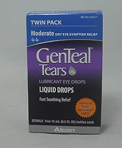 Image of GenTeal Tears Liquid Drops two 0.5 fl oz per bottle (6 Pack)