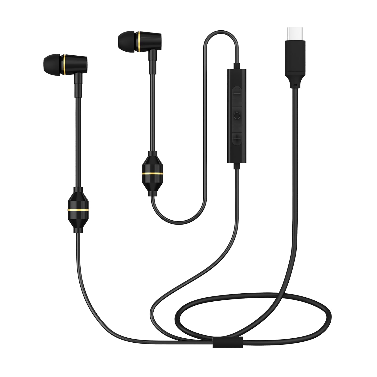 Photo 1 of Air Tube Headphones USB C Headphones Wired for iPhone 16 15, Type C Earbuds Earphones with Microphone Noise Cancelling for iPad,Google Pixel 8 7 6A 5 Samsung-Not for 3.55mm and Lightning Connector