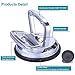 Chenyang Silver Aluminum Vacuum Suction Cup – Car Dent Puller Glass Lifter for Glass/Tiles/Mirror/Granite Lifting