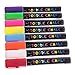 DOODLE CHALK Window Markers/Pens. Erasable neon colors, perfect for sign writing on menu board/bistro boards or glass/windows. Washable and good for kids crafts. 6mm Reversible Fine & Chisel Tips!