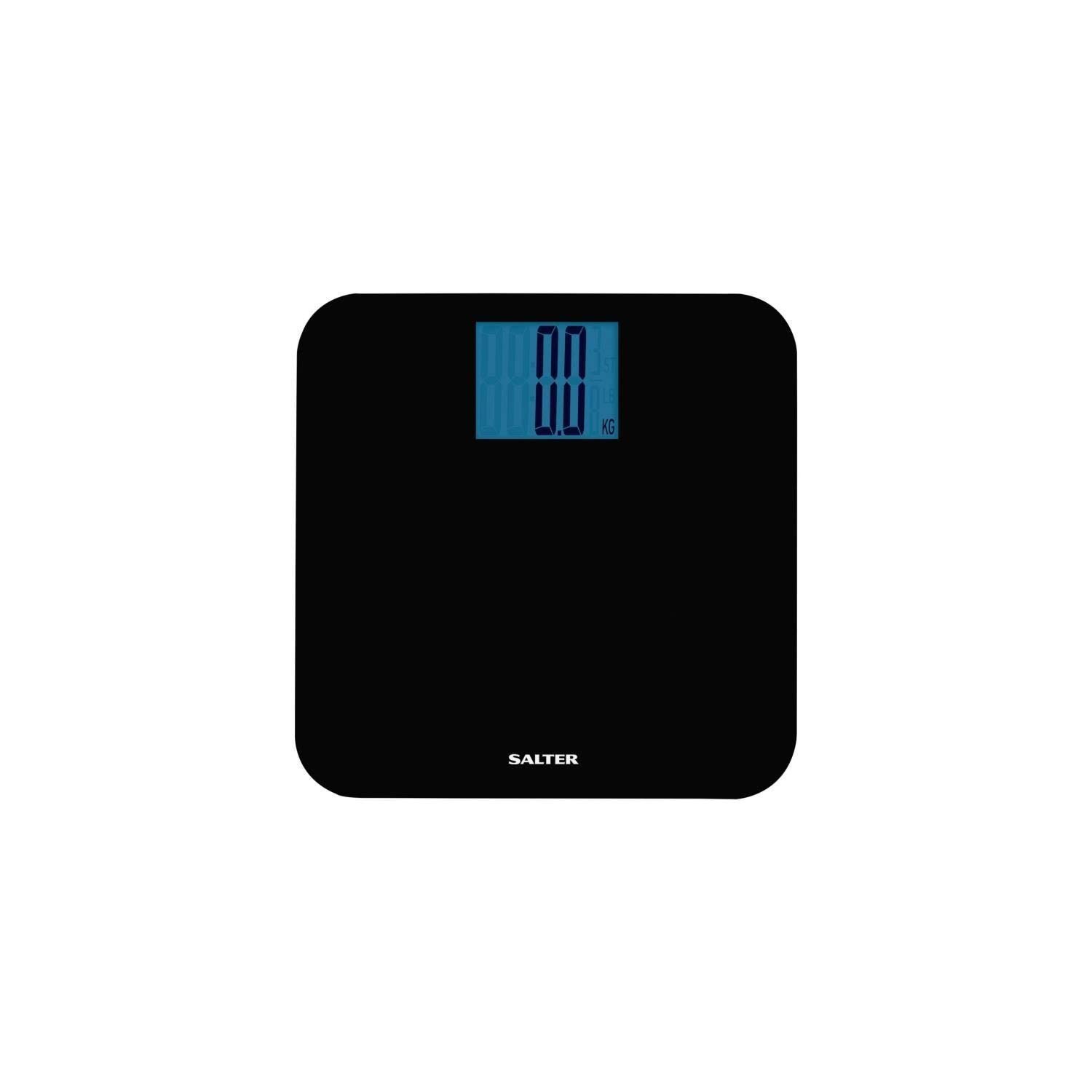 Salter SA 9275 BK3R Electronic Bathroom Scales with Large Screen Maximum Capacity of 250 kg