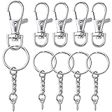 BronaGrand 50 Pieces Metal Swivel Clasps Lanyard