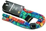 Croakies Printed Cotton Suiter Colorful Tie Dye Eyeglass and Sunglass Retainer / Strap, Groovy Cool (2 Pack)