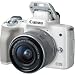 Canon EOS M50 Mirrorless Digital Camera (Silver) and 15-45mm STM Lens w/Rode VideoMicro Compact On-Camera Microphone + 64GB Transcend Memory Card, Camera Bag & More Essential Accessory Bundlethumb 1