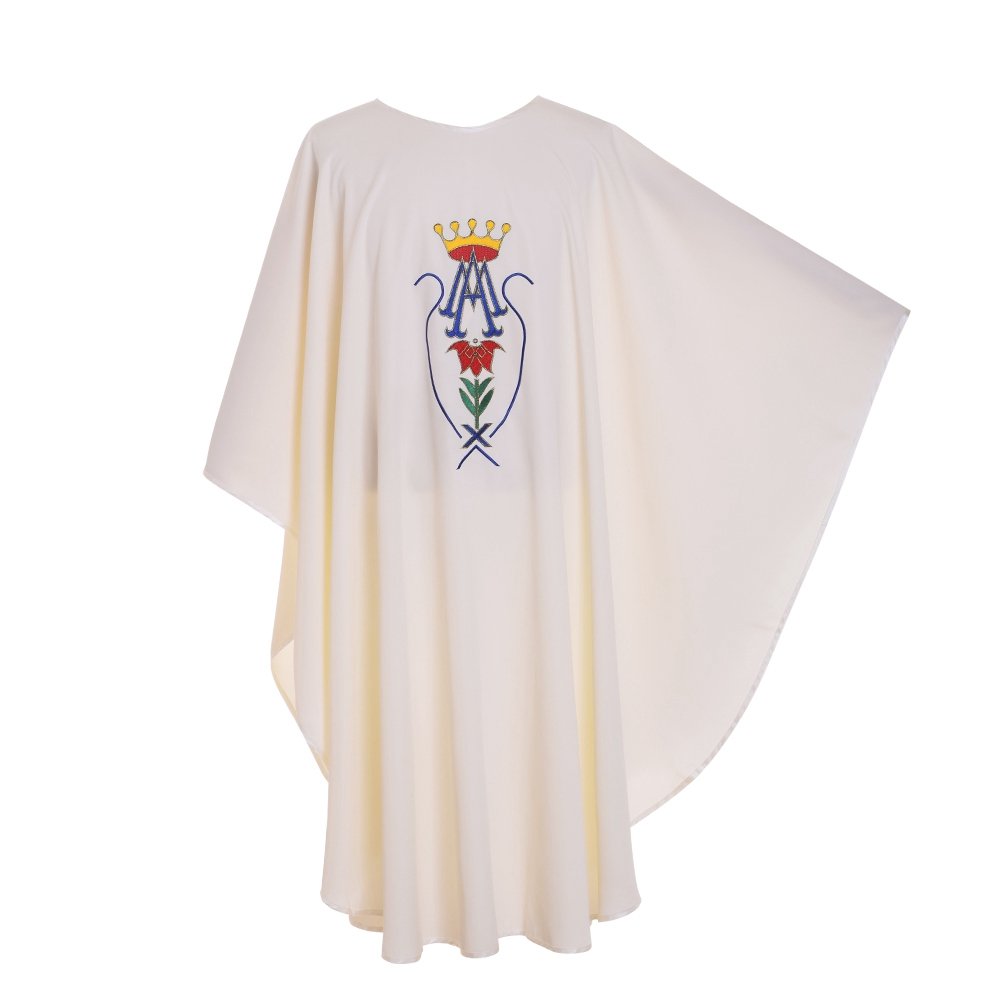 BLESSUME Priest Chasuble Embroidered Vestments Altar Mass Vestments