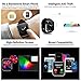 2018 Bluetooth Smart Watch Touchscreen with Camera,Unlocked Smartwatch Phone with Sim Card Slot,Smart Wrist Watch,Smartwatch Phone for Android Samsung S9 S8 IOS Iphone 8 7S Men Women Kids Smartwatch