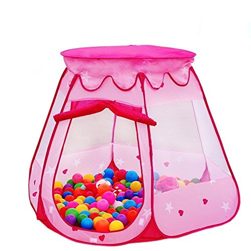 Portable Kids Play Tent, Indoor Outdoor Children Toys Playhouse for Boys Girls Play Pit Balls Pool Suitable for 1-6 years old children kids
