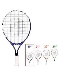 Gamma Sports Junior Raqueta de tenis: Raqueta de tenis de 25 pulgadas para niños y niñas