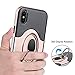 ELOVEN Ring Holder Series iPhone X Case, iPhone Xs Case with Metal Ring Kicstand Slim Dual Layer Antiscratch Nonslip Grip Protective for iPhone X XS 5.8 Inches, Rose Gold