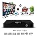 4K Android 7.1 TV Box – SeeKool 2018 Model C Smart TV Box with 1G RAM 8G ROM, Amlogic S905W Quad Core 64 Bit, 4K Ultra HD, Built-in WIFI, USB Port, HDMI & AV Output Media TV Player