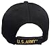 ARMY STRONG Men's U.S. Army Vietnam Veteran Hat Military Baseball Cap (One Size, Vietnam Vet Black)