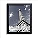 Adeco [PF0378] Black Wood 1.25-Inch Wide Margin Poster Photo Picture Frame, 11x14 Inch