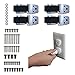 4 Anti-Tip TV And Furniture Straps High Strength Adjustable None Slip Up To 80