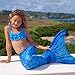 Fin Fun Mermaid Tail, Reinforced Tips, with Monofin, Asian Magenta, Child 10