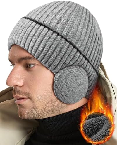 TheKufi Faded Grey Black Open-Weave Woven Nylon Stretchy Kufi Hat