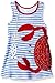 Mud Pie Baby Girls' Casual Playwear Sun Dress, Crab, 12-18 Months