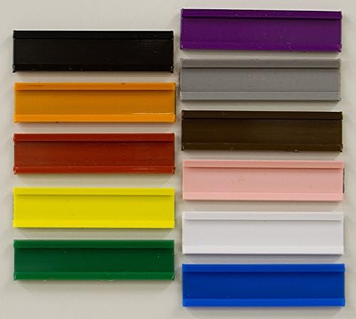 Data Control Inc Magnetic Cardholders - 1/2" X 3" Orange