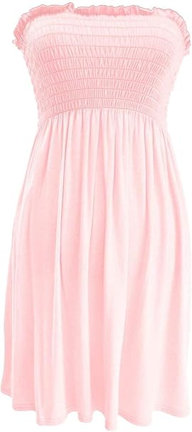 amazon ladies bandeau dresses