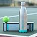 Thermo Tank Insulated Stainless Steel Water Bottle - Ice Cold 36 Hours! Vacuum + Copper Technology - 25 Ounce