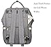 Land Diaper Bag Backpack for Baby Boys and Girls Travel Maternity Nappy Bag for Mom and Dad,Black