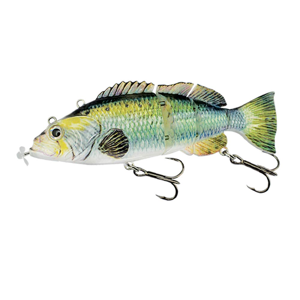 ods lure Upgrade Robotic Swimming Lure Auto Electric Lure USB Rechargebale Swimbait Multi Jointed Segment Fishing Lure LED Light (4)