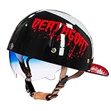 Baseball Cap Motorcycle Half Helmet, Fashion
