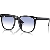 Ray-Ban RB4401D Square Sunglasses for Men for Women +BUNDLE with ACCESSORY EYEWEAR KIT