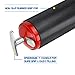 Motovecor Grease Gun 6000 PSI Heavy Duty Professional Pistol Grip 14 Oz 400cc - 18 inch Flex Hose … (Red)