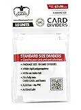 10 White Card Dividers
