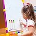 Boao 48 Pieces Magnetic Dry Erase Markers with Erasers Cap Whiteboard Markers for School Office Home use (8 Colors with Black Eraser)