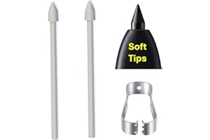 (2*Soft Tips) OEM Tab S10 FE Pen Tips Replacement for Samsung Galaxy Tab S10 FE, S10 Lite, S10 Pen Tab S10 Lite Pen Tips Repl
