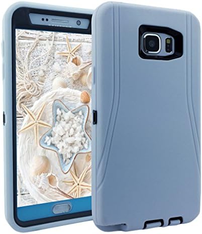 Galaxy Note 5 Case, KYAL (TM) SHOCK ABSORPTION / IMPACT RESISTANT Full Body Hybrid Armor Case_built-in Screen Protector for Samsung Note 5_Bonus Stylus Pen_White