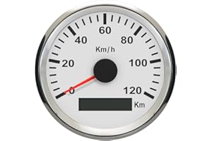 ELING GPS Speedometer Odometer 120KM/H for Auto Marine UTV 85mm 12V/24V with Backlight