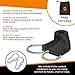 Matt's Depot Tree Swing Hanging Kit Straps - Set of 2 5ft Long Straps with 2 Safe Lock Carabiners - Extra Strong Hold 2000lbs - Easy Installation for Swings and Hammocks