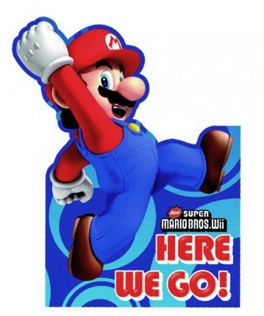 Creative Gemma Super Mario Party Invitations Pk of 6