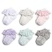 EPEIUS 6 Pairs Baby-Girls Infants Eyelet Frilly Lace Socks Princess Ankle Socks for 6-12 Months Ivory/Pink/White/Gray/Mint Green/Purple