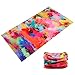 Multifunctional 16-in-1 Yoga Sports Fashion Travel Colors Headband Seamless Neck Uv Solid Moisture Wicking Bandana Hair Turban Scarf (color cloud)