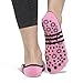 Flyen Women's Ballet Grip Socks (2 Packs) for Barre Pilates Yoga
