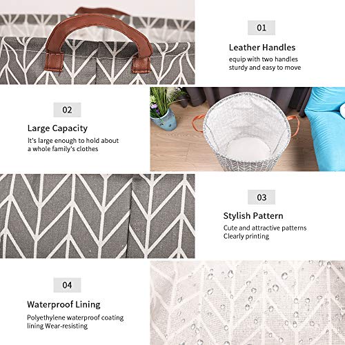 Large Laundry Basket, Baby Laundry Basket, Waterproof Laundry Hamper